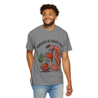 Tomato Juice Tee — "Nonsense in Tomato Juice" Retro Graphic T-Shirt