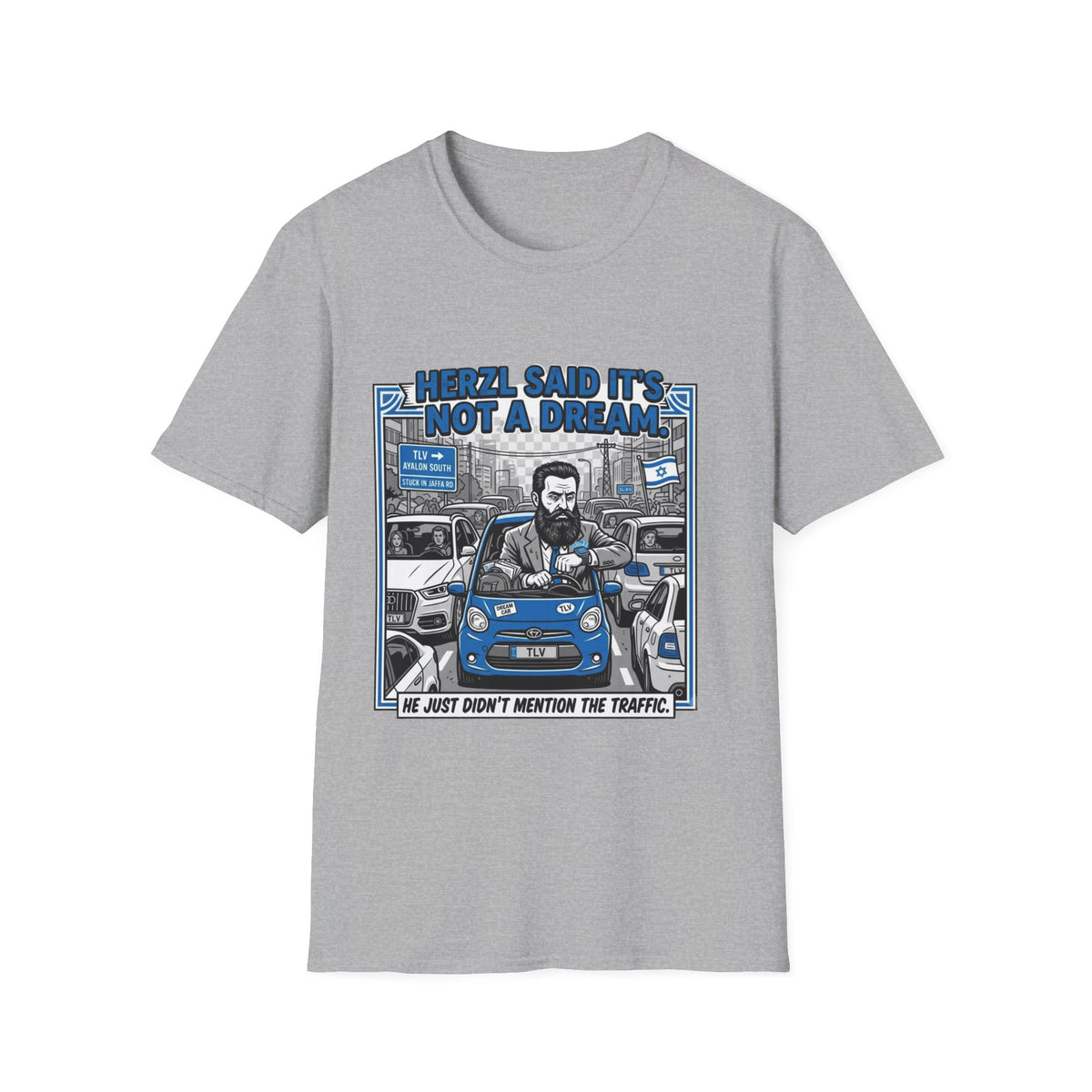 Herzl's Traffic  T-Shirt