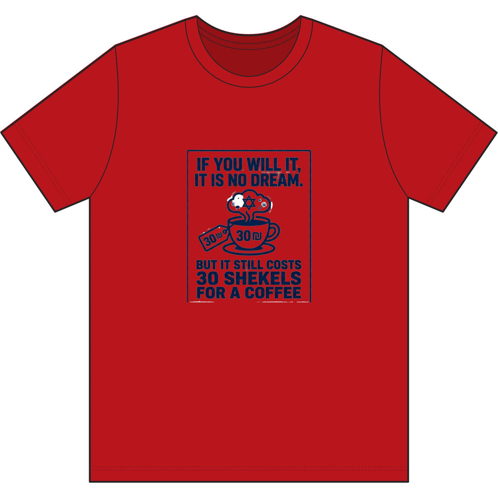 If You Will It, It Is No Dream, But It Still Costs 30 Shekels for a Coffee