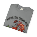 Tomato Juice Tee — "Nonsense in Tomato Juice" Retro Graphic T-Shirt