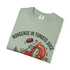 Tomato Juice Tee — "Nonsense in Tomato Juice" Retro Graphic T-Shirt