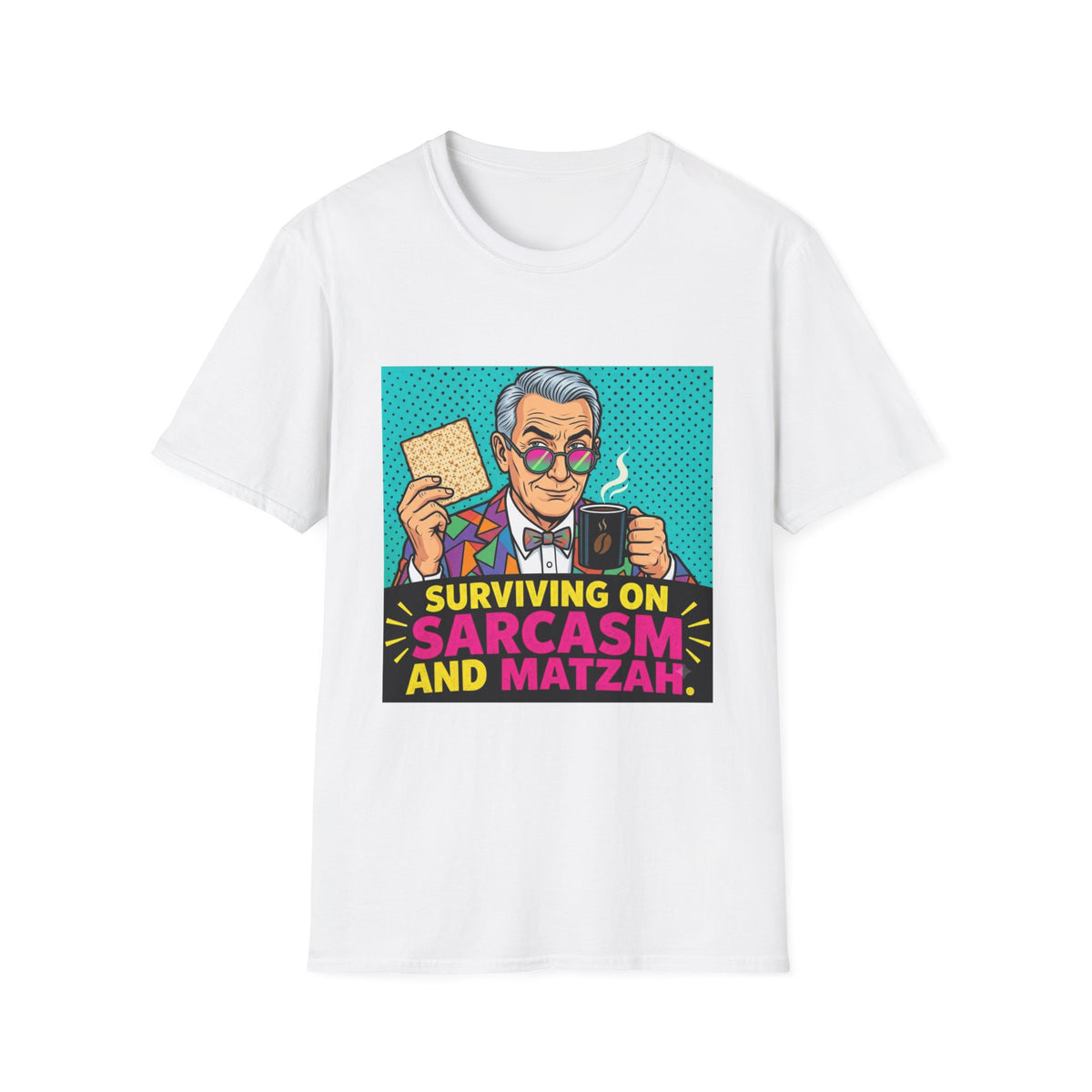 Surviving on Sarcasm and matzah T-Shirt