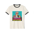 Powered by Chutzpah and Caffeine Ringer T-Shirt